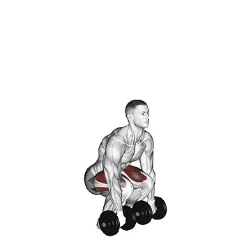 dumbbell-deadlift