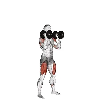 dumbbell-thruster